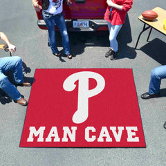 Philadelphia Phillies Man Cave Ulti-Mat Rug - 5ft. x 8ft.