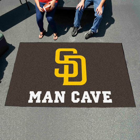 San Diego Padres Man Cave Ulti-Mat Rug - 5ft. x 8ft.