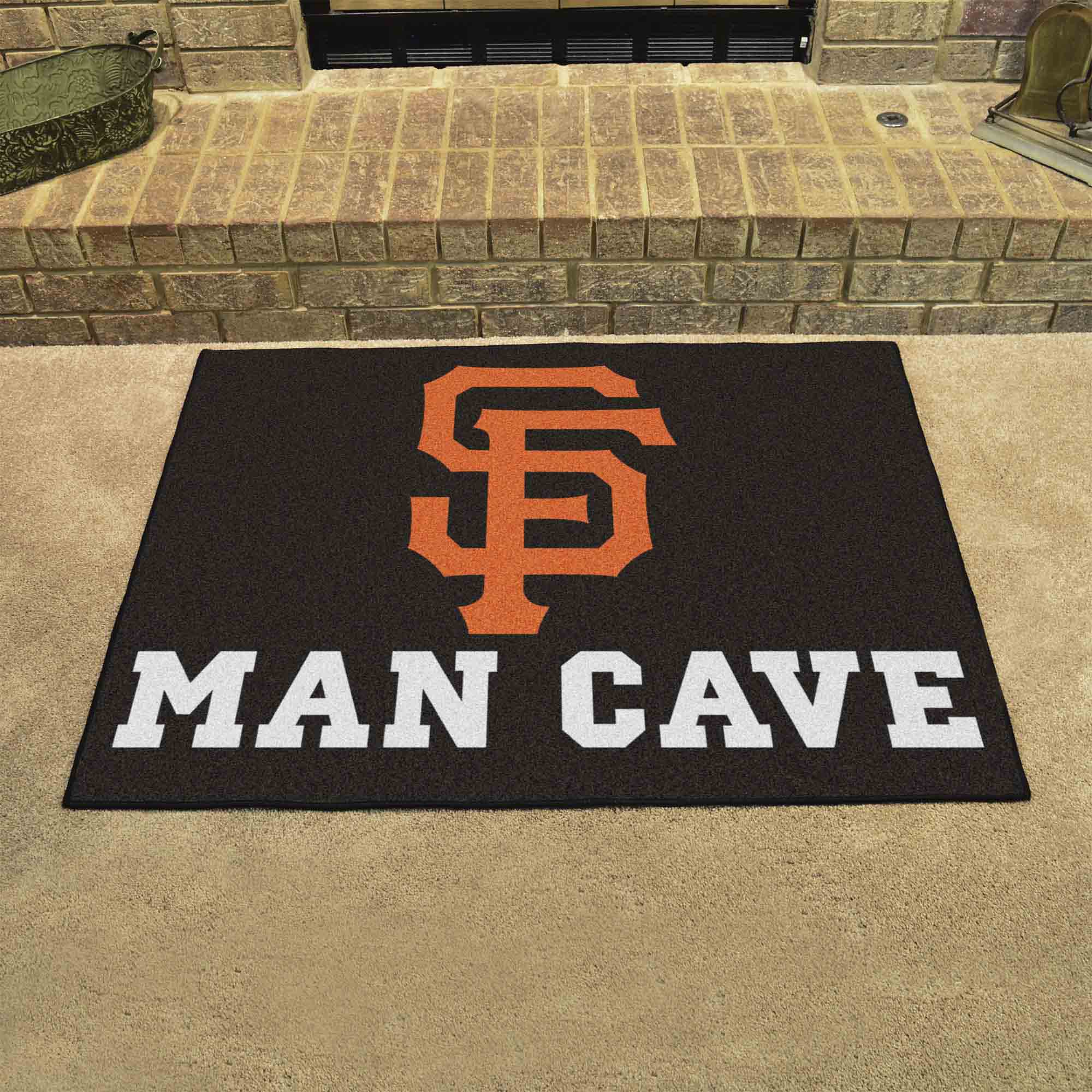 San Francisco Giants Man Cave All-Star Rug - 34 in. x 42.5 in.