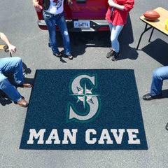 Seattle Mariners Man Cave Tailgater Rug - 5ft. x 6ft.