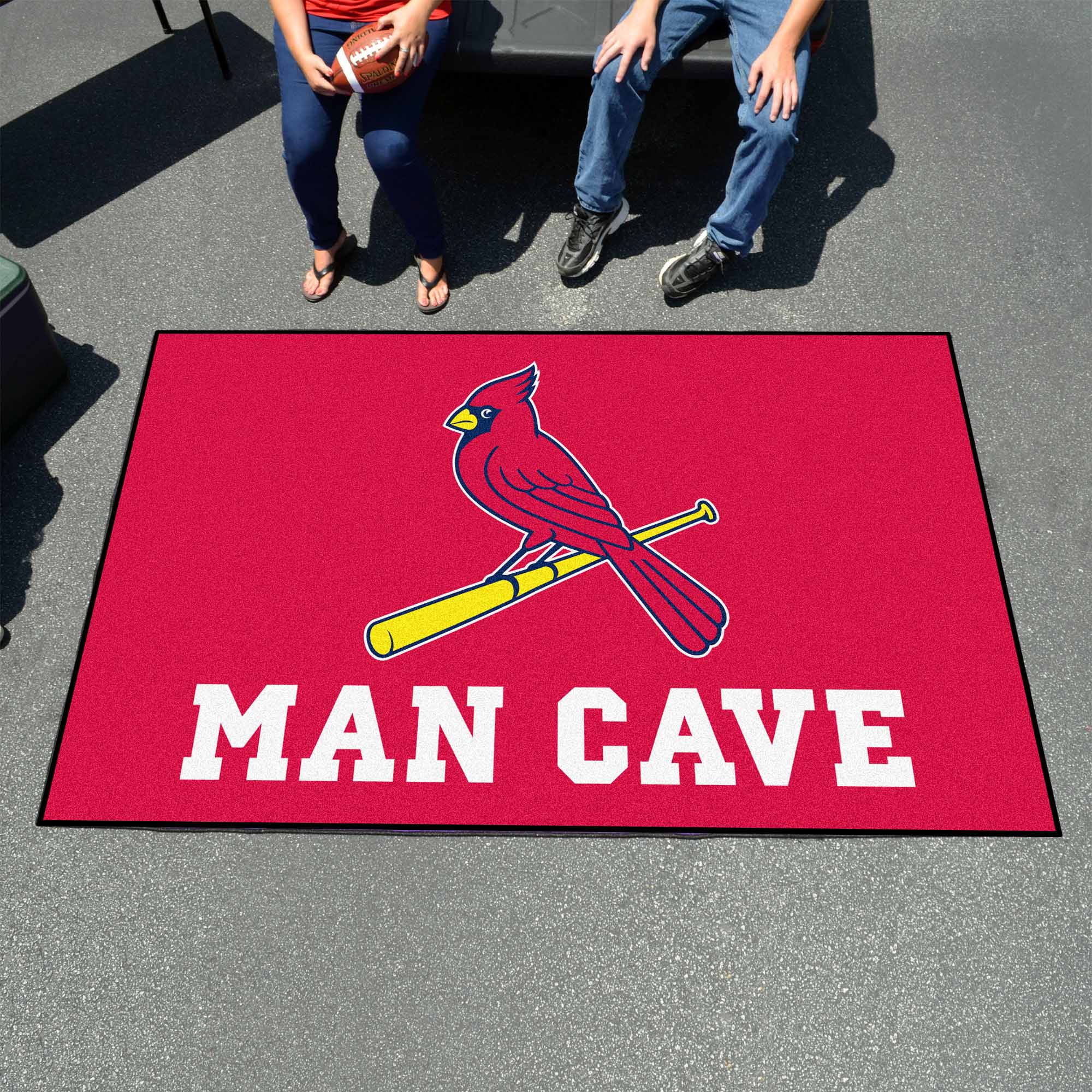 St. Louis Cardinals Man Cave Ulti-Mat Rug - 5ft. x 8ft.