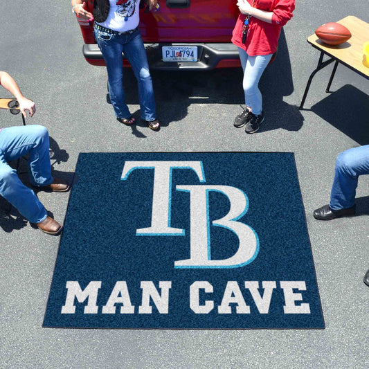 Tampa Bay Rays Man Cave Tailgater Rug - 5ft. x 6ft.