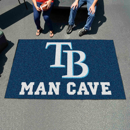 Tampa Bay Rays Man Cave Ulti-Mat Rug - 5ft. x 8ft.