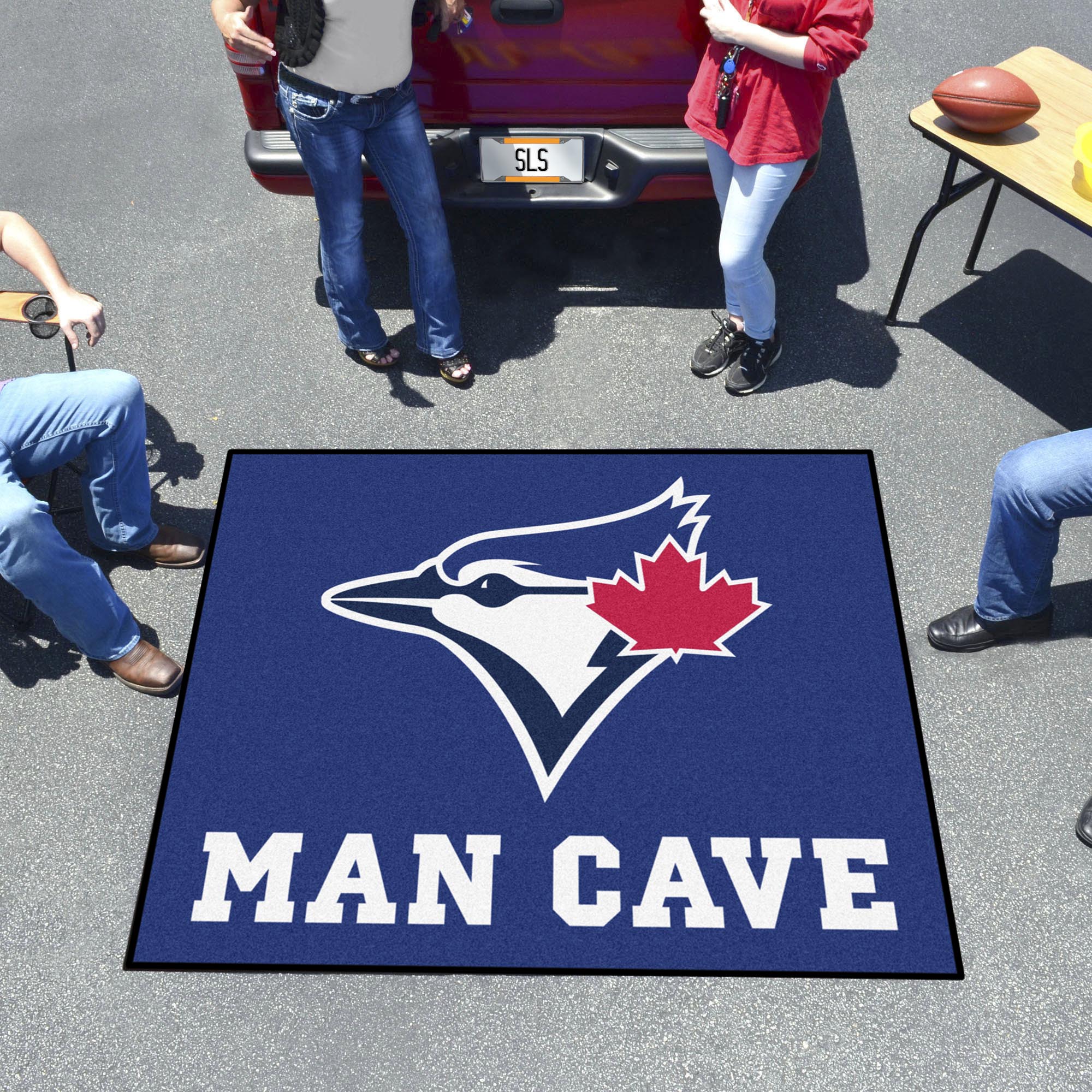 Toronto Blue Jays Man Cave Tailgater Rug - 5ft. x 6ft.