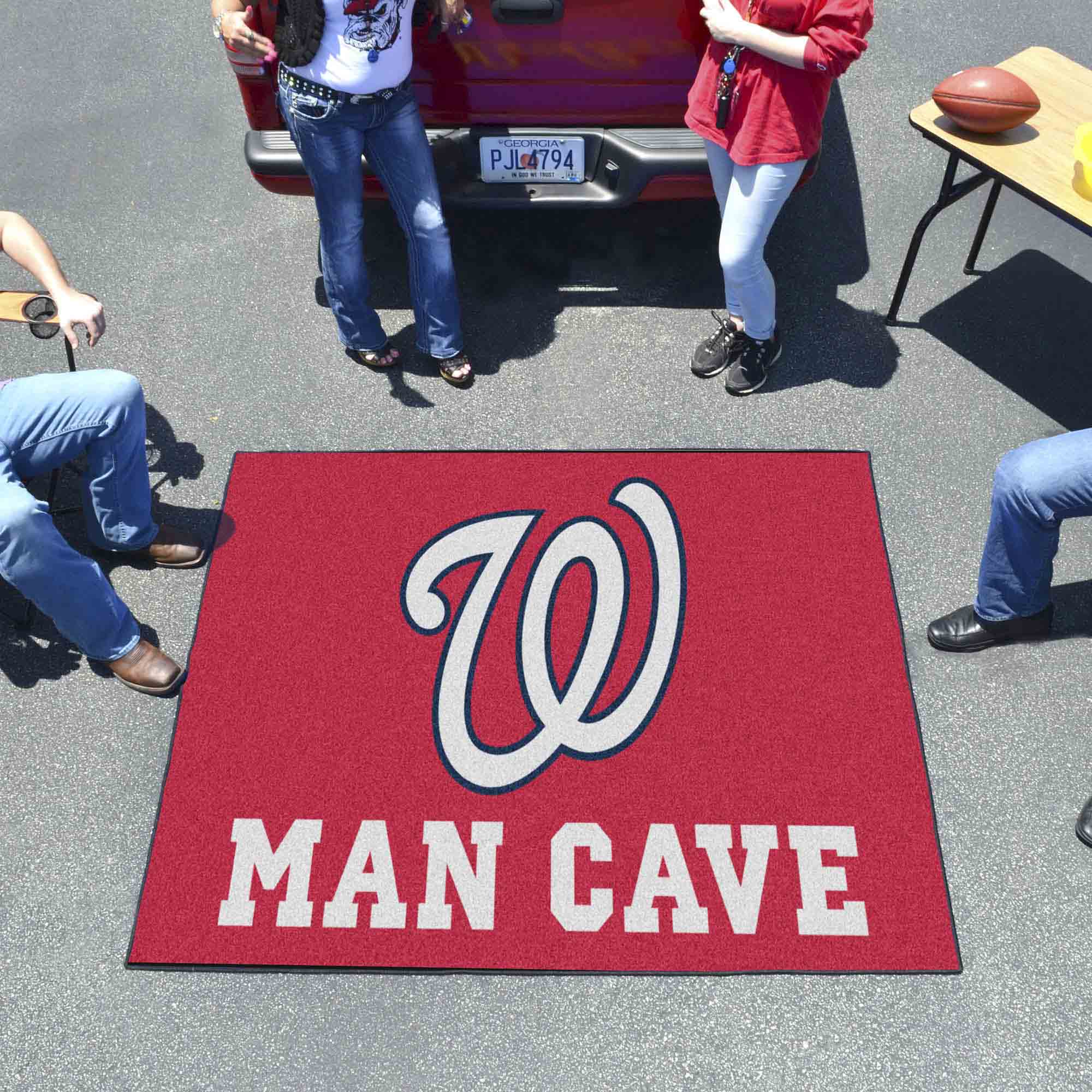 Washington Nationals Man Cave Ulti-Mat Rug - 5ft. x 8ft.