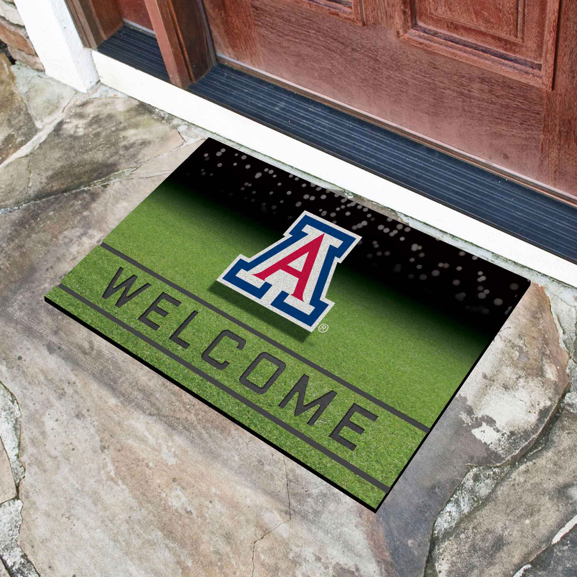 Arizona Wildcats Rubber Door Mat - 18in. x 30in.