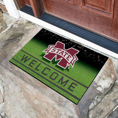 Mississippi State Bulldogs Rubber Door Mat - 18in. x 30in.