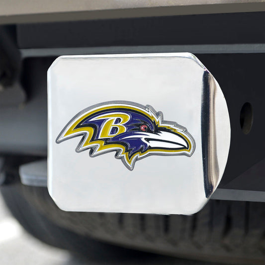 Baltimore Ravens Hitch Cover - 3D Color Emblem - Baltimore Ravens