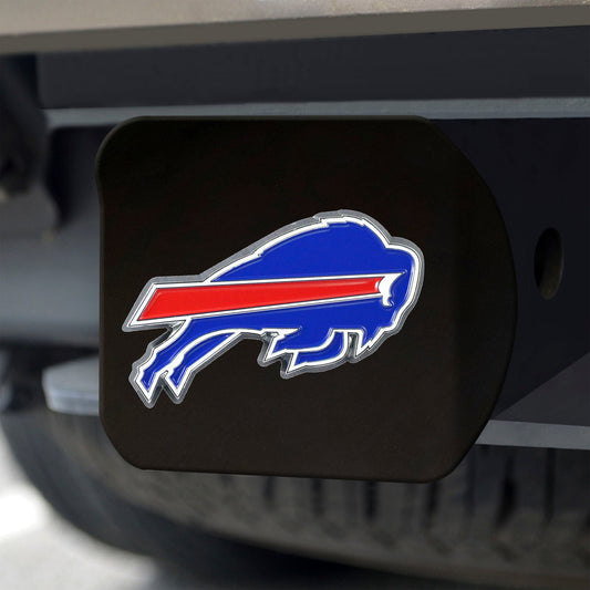 Buffalo Bills Black Metal Hitch Cover - 3D Color Emblem - Buffalo Bills