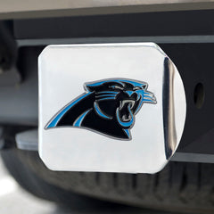 Carolina Panthers Hitch Cover - 3D Color Emblem - Carolina Panthers