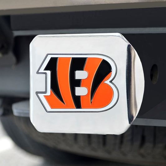 Cincinnati Bengals Hitch Cover - 3D Color Emblem - Cincinnati Bengals