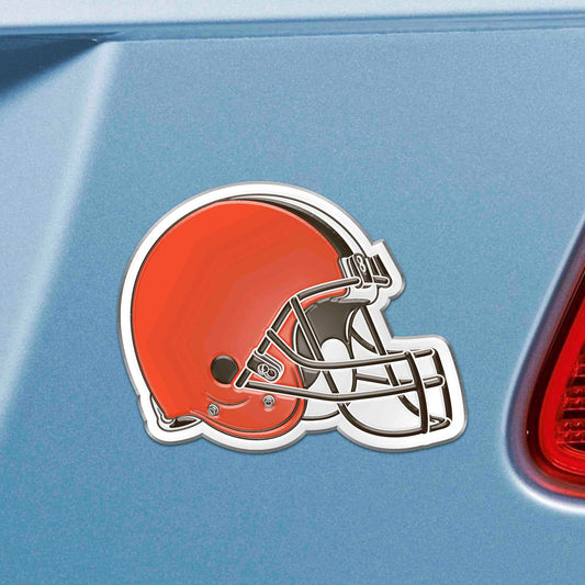 Cleveland Browns 3D Color Metal Emblem - Cleveland Browns