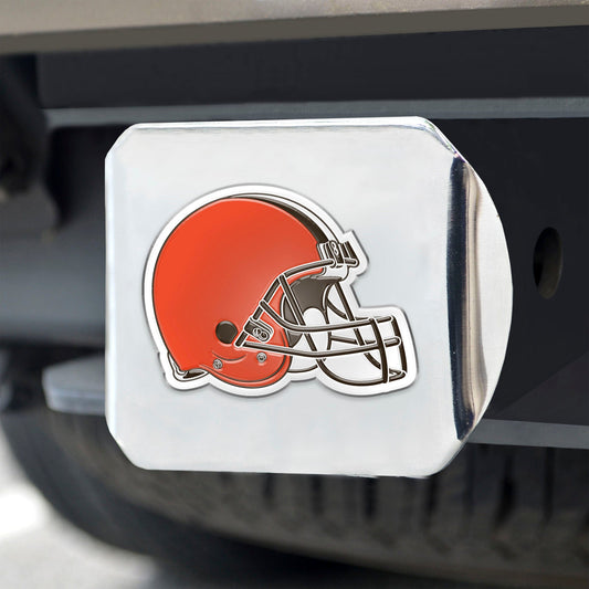 Cleveland Browns Hitch Cover - 3D Color Emblem - Cleveland Browns