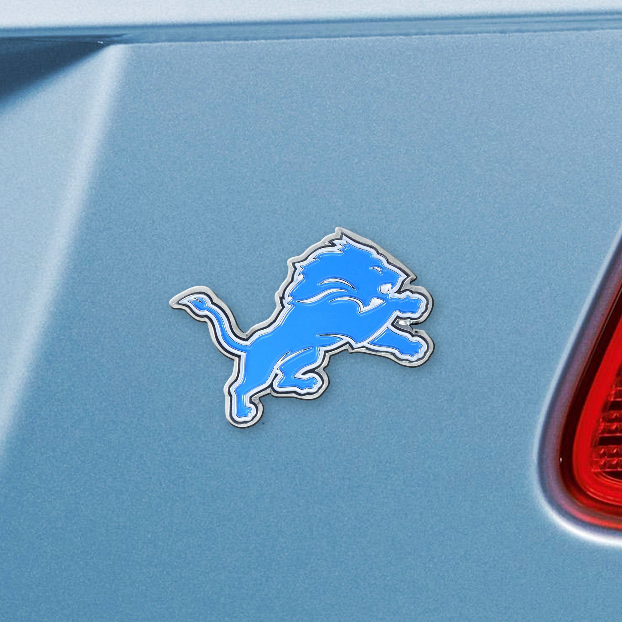 Detroit Lions 3D Color Metal Emblem - Detroit Lions