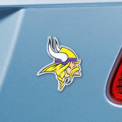 Minnesota Vikings 3D Color Metal Emblem - Minnesota Vikings