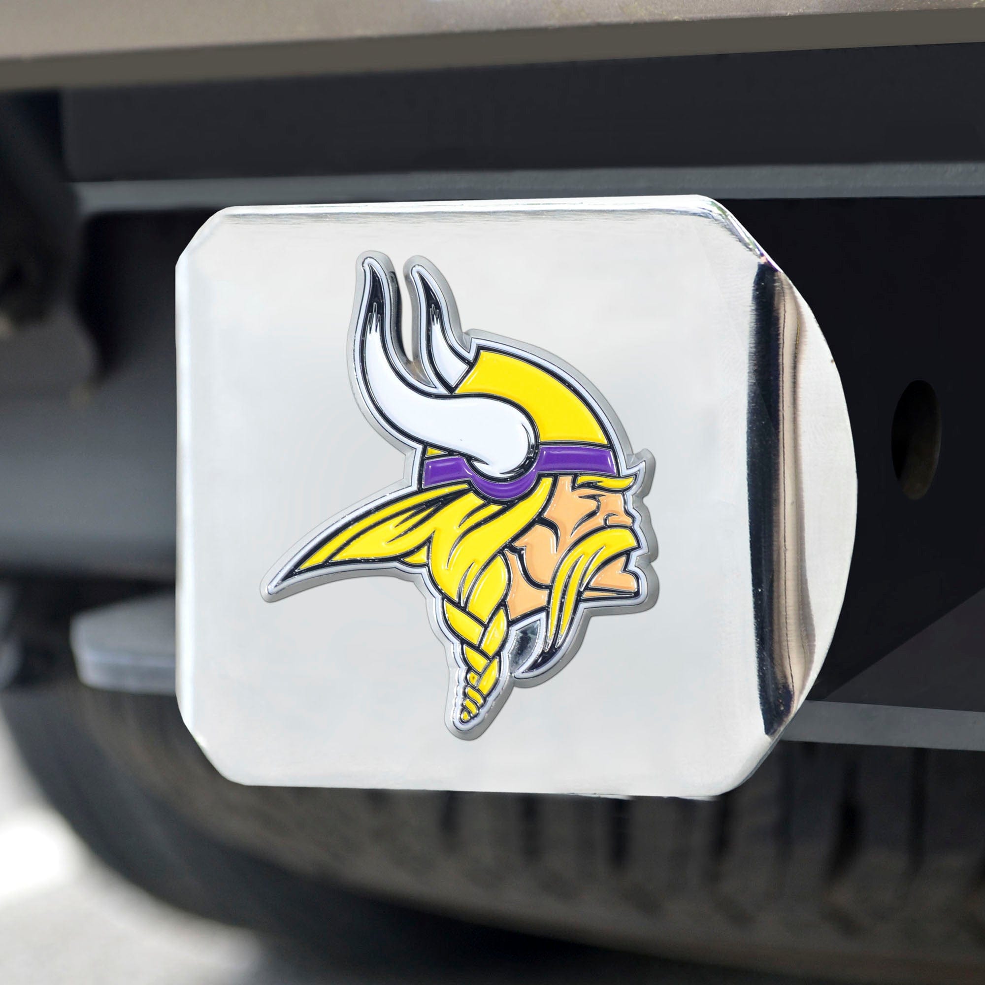 Minnesota Vikings Hitch Cover - 3D Color Emblem