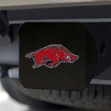 Arkansas Razorbacks Black Metal Hitch Cover - 3D Color Emblem