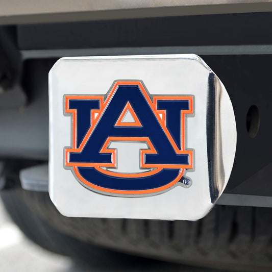 Auburn Tigers Hitch Cover - 3D Color Emblem - Auburn