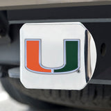 Miami Hurricanes Hitch Cover - 3D Color Emblem