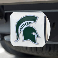 Michigan State Spartans Hitch Cover - 3D Color Emblem - Michigan State