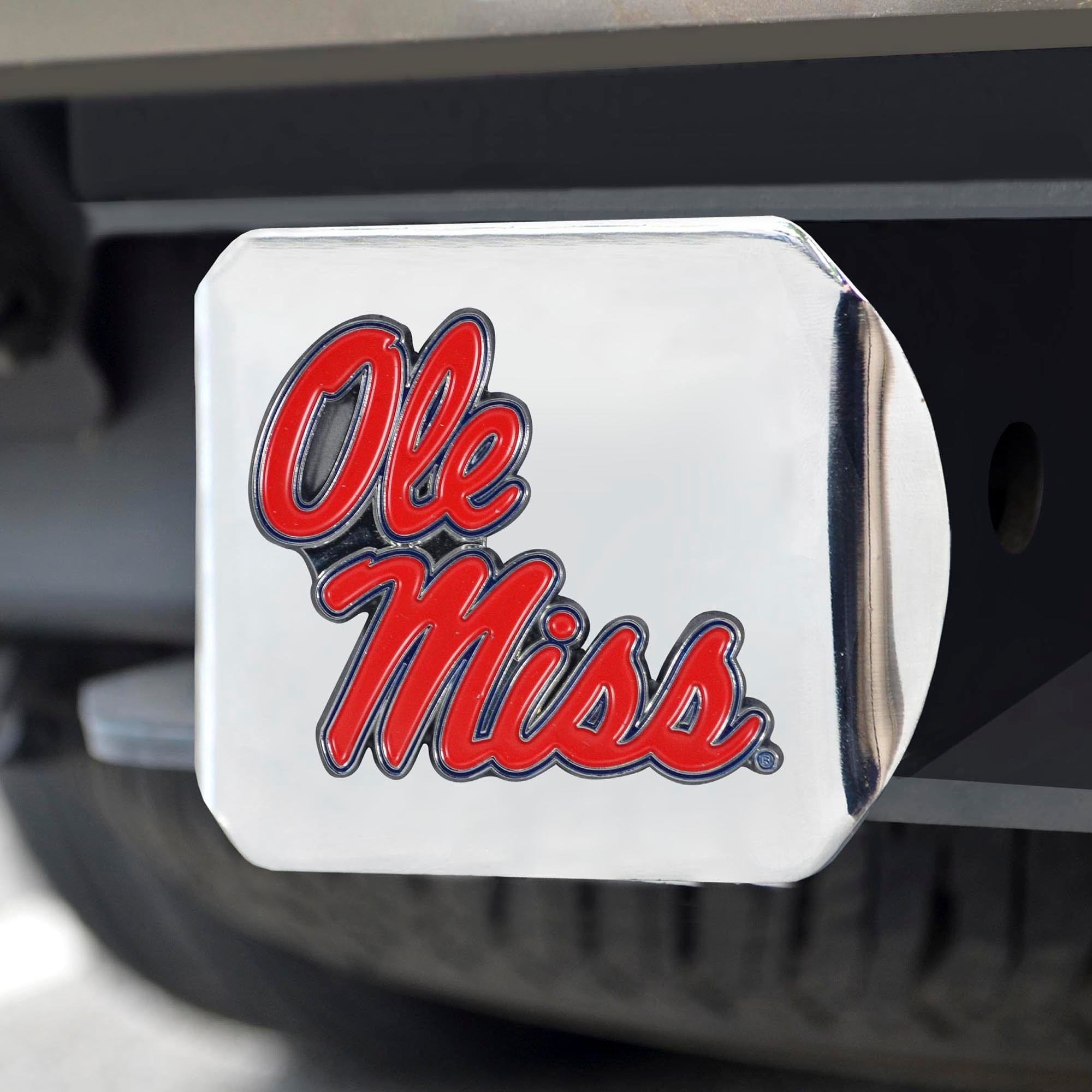 Ole Miss Rebels Hitch Cover - 3D Color Emblem - Ole Miss