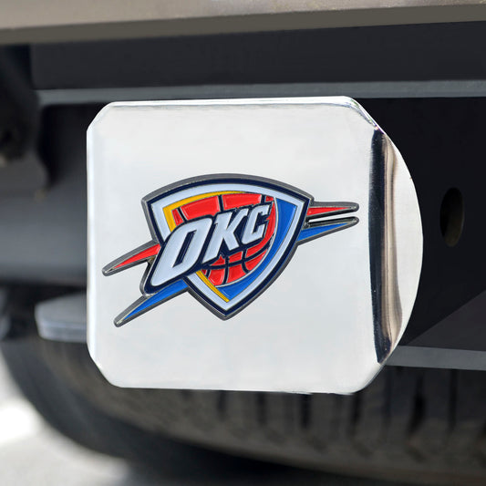 Oklahoma City Thunder Hitch Cover - 3D Color Emblem