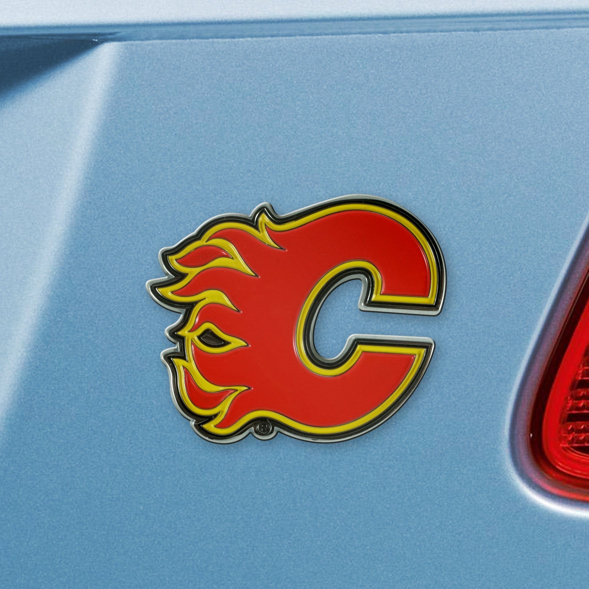 Calgary Flames 3D Color Metal Emblem - Calgary Flames