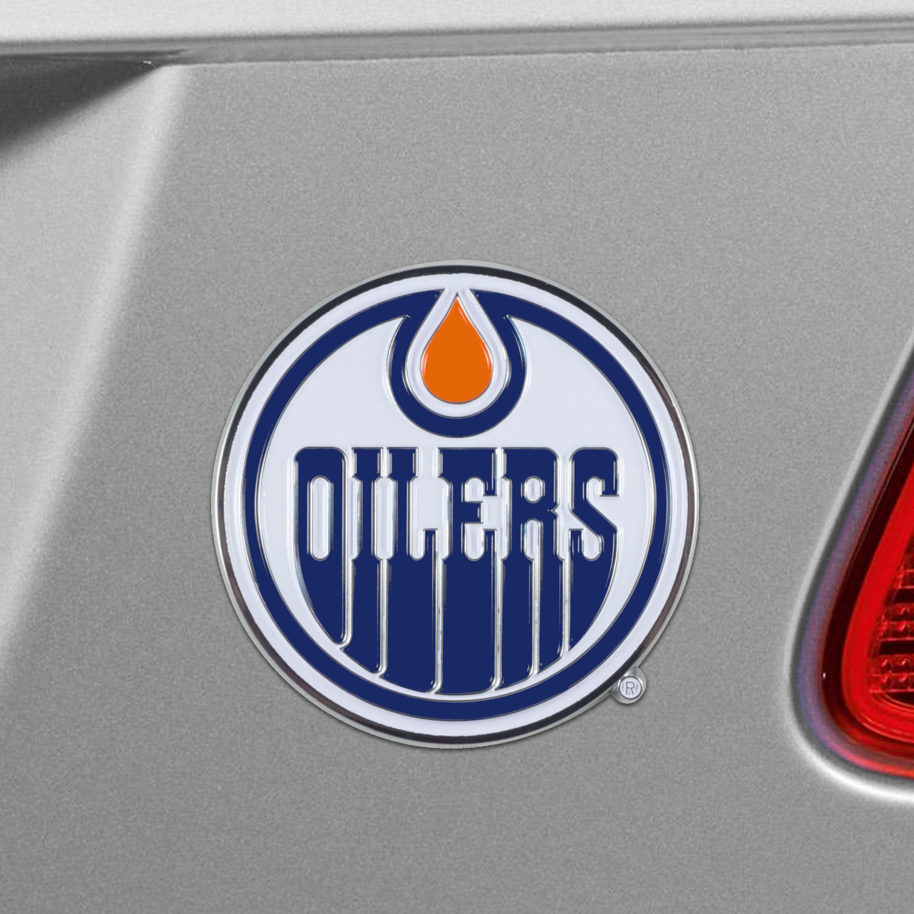 Edmonton Oilers 3D Color Metal Emblem