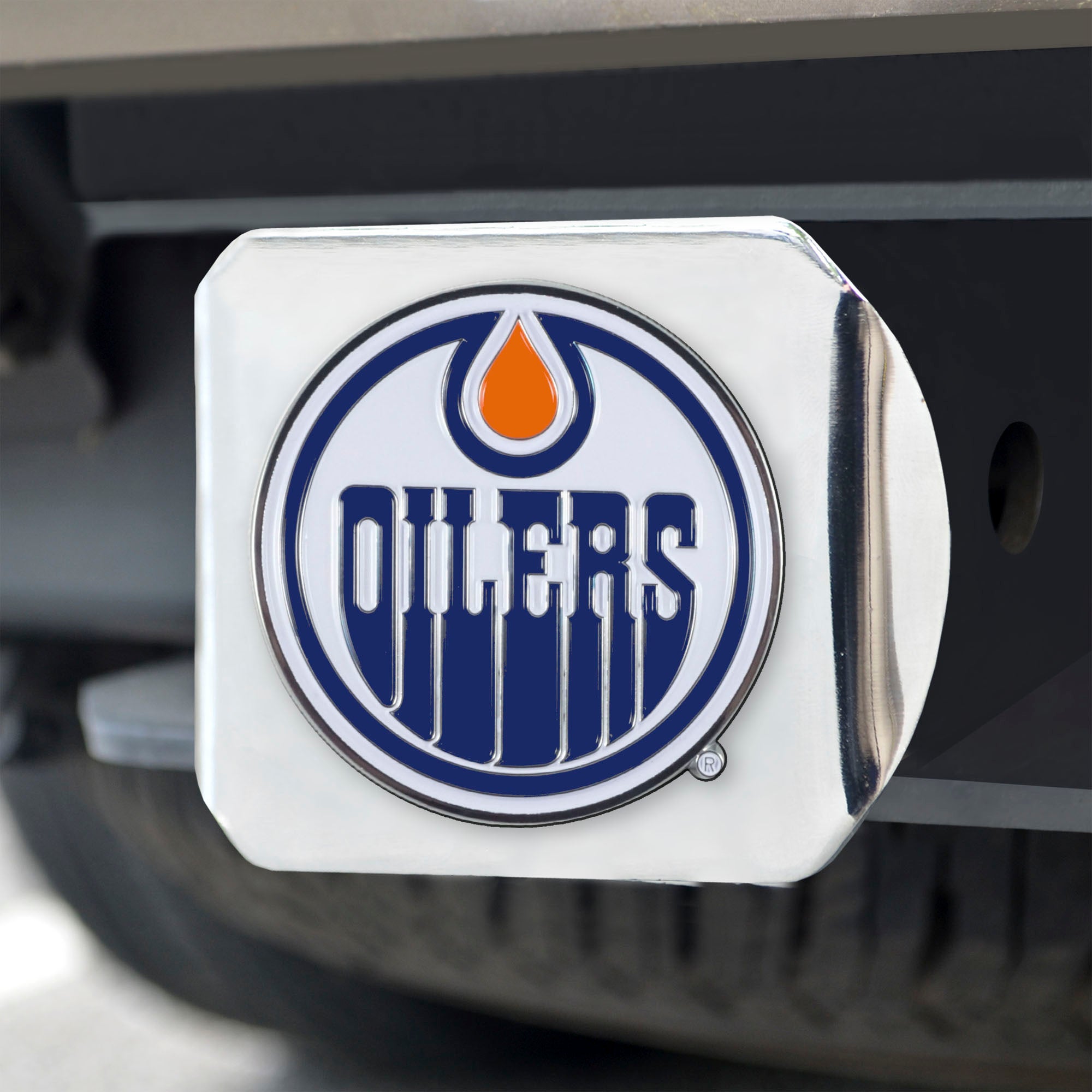 Edmonton Oilers Hitch Cover - 3D Color Emblem