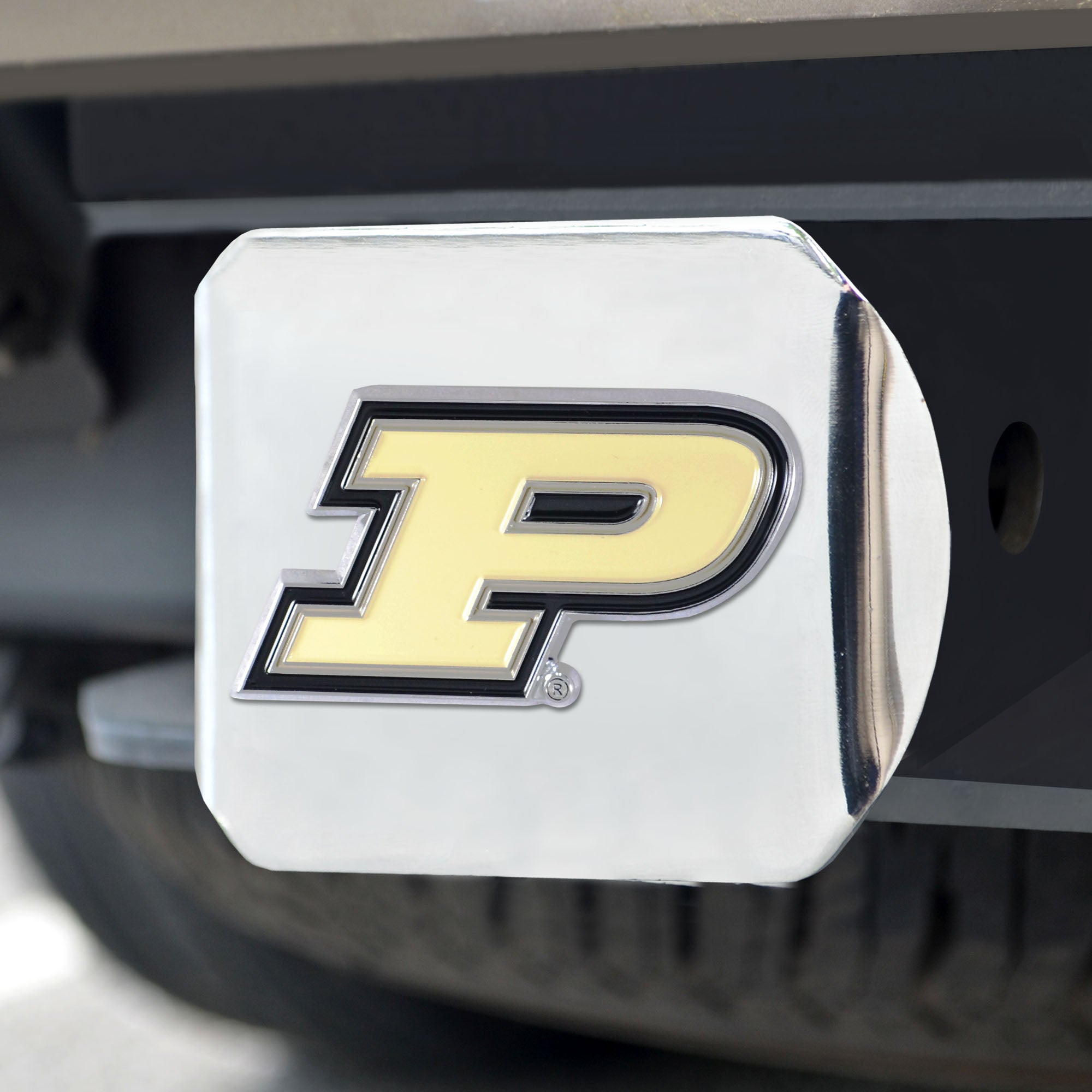 Purdue Boilermakers Hitch Cover - 3D Color Emblem - Purdue