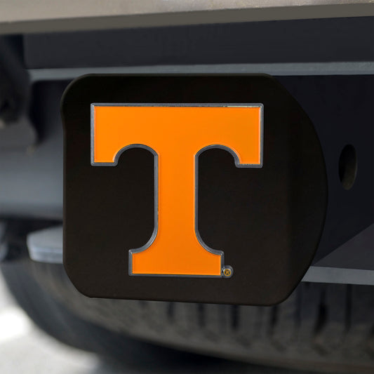 Tennessee Volunteers Black Metal Hitch Cover - 3D Color Emblem