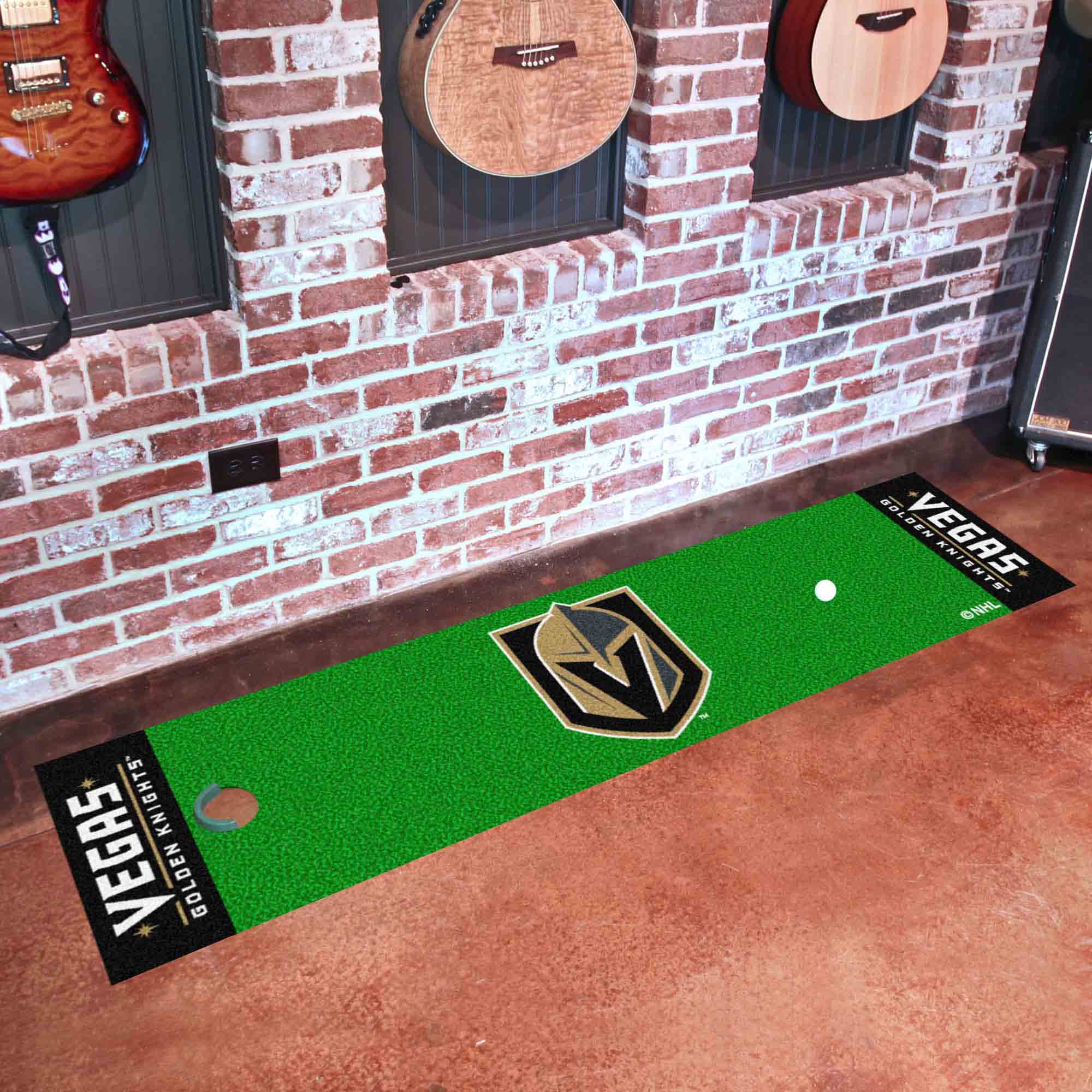 Vegas Golden Knights Putting Green Mat - 1.5ft. x 6ft.