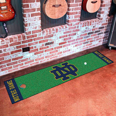 Notre Dame Fighting Irish Putting Green Mat - 1.5ft. x 6ft.