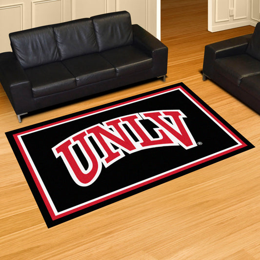 UNLV Rebels 5ft. x 8 ft. Plush Area Rug