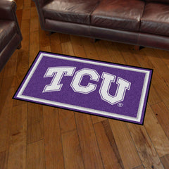 TCU Horned Frogs 3ft. x 5ft. Plush Area Rug