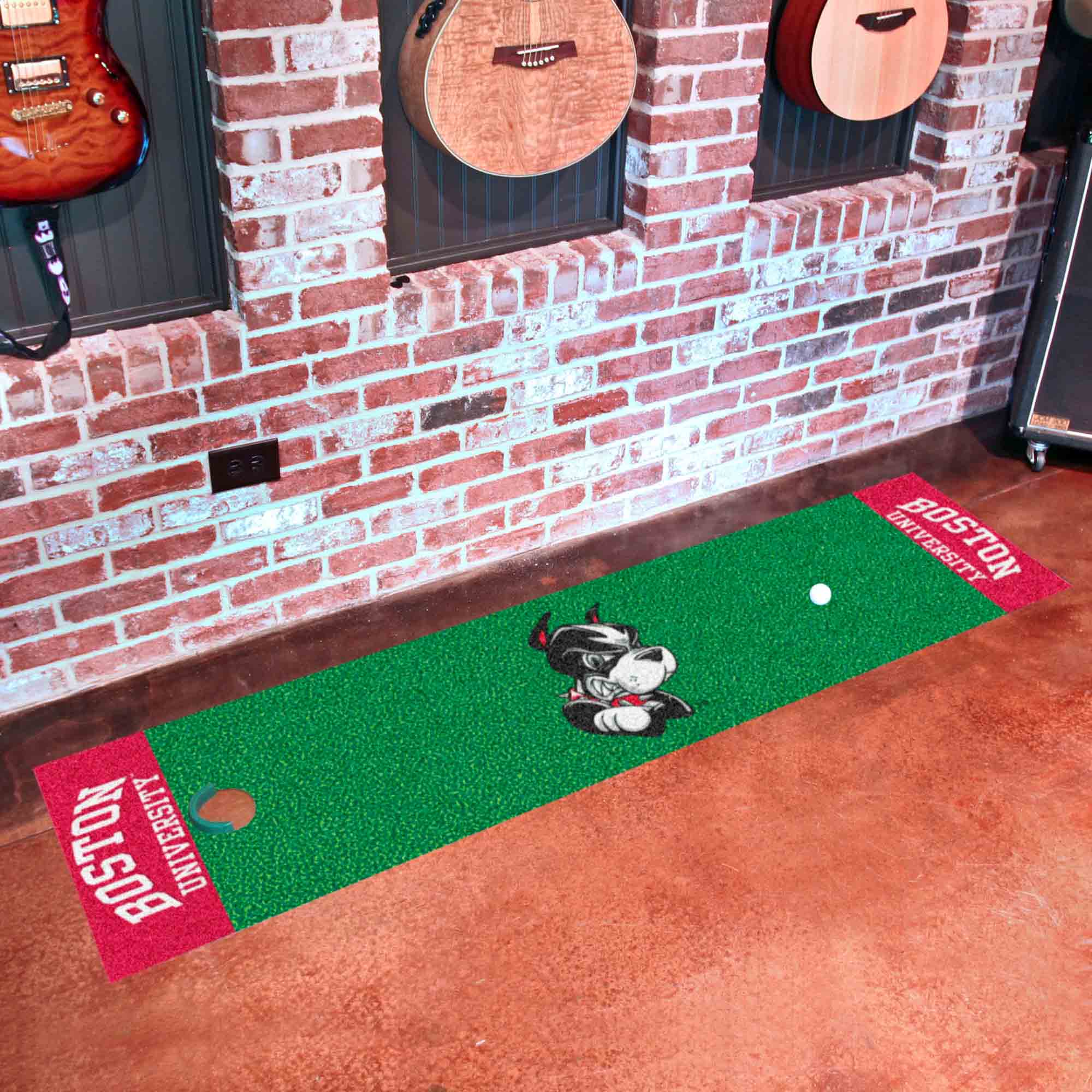 Boston Terriers Putting Green Mat - 1.5ft. x 6ft.