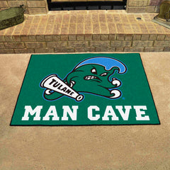 Tulane Green Wave Man Cave All-Star Rug - 34 in. x 42.5 in.