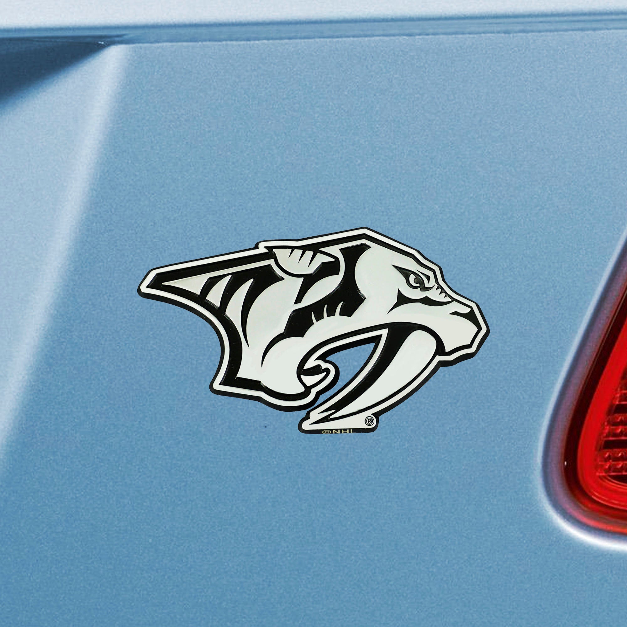 Nashville Predators 3D Chrome Metal Emblem