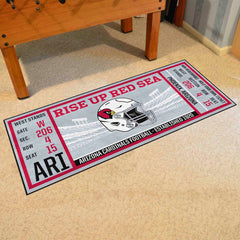 Arizona Cardinals Ticket Runner Rug - 30in. x 72in.