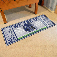 Seattle Seahawks Ticket Runner Rug - 30in. x 72in.