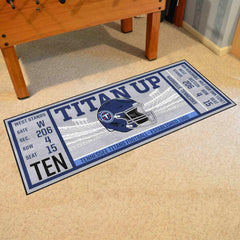 Tennessee Titans Ticket Runner Rug - 30in. x 72in.