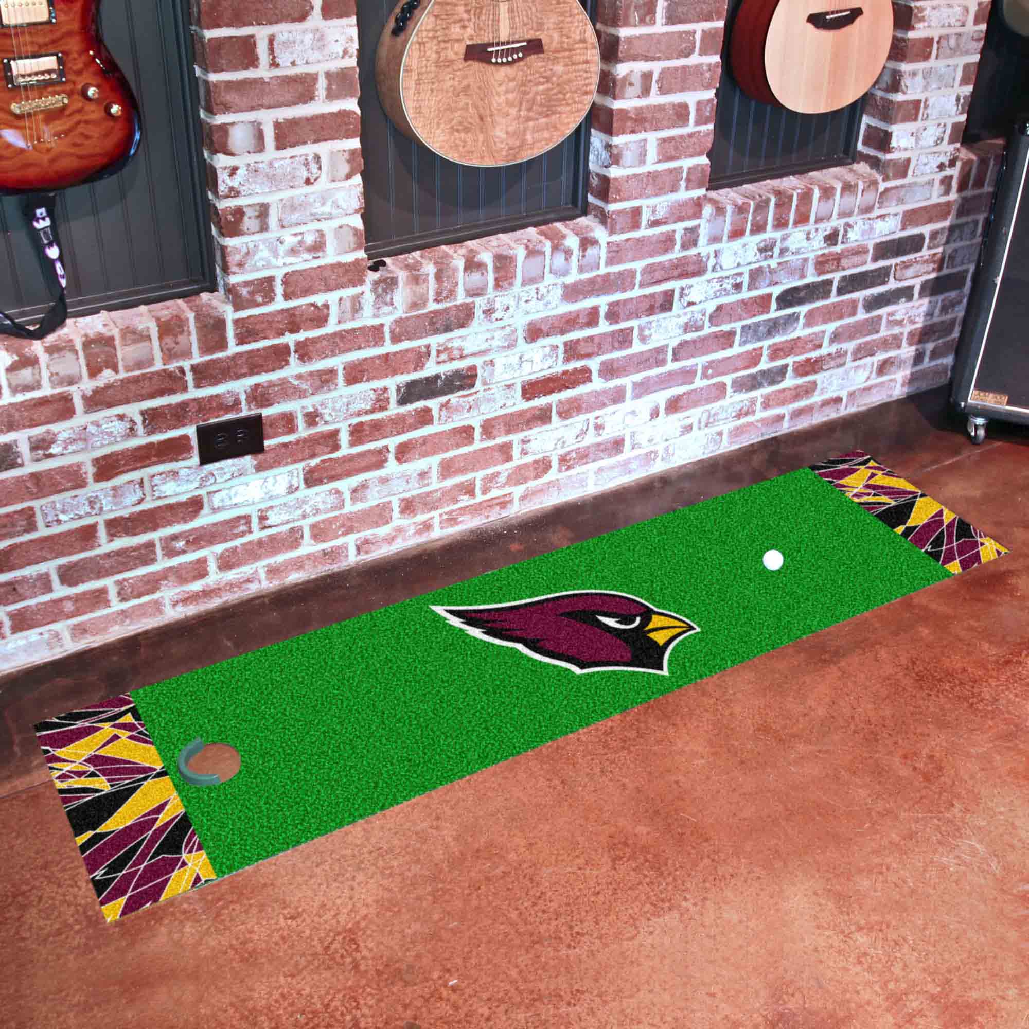 Arizona Cardinals Putting Green Mat - 1.5ft. x 6ft.