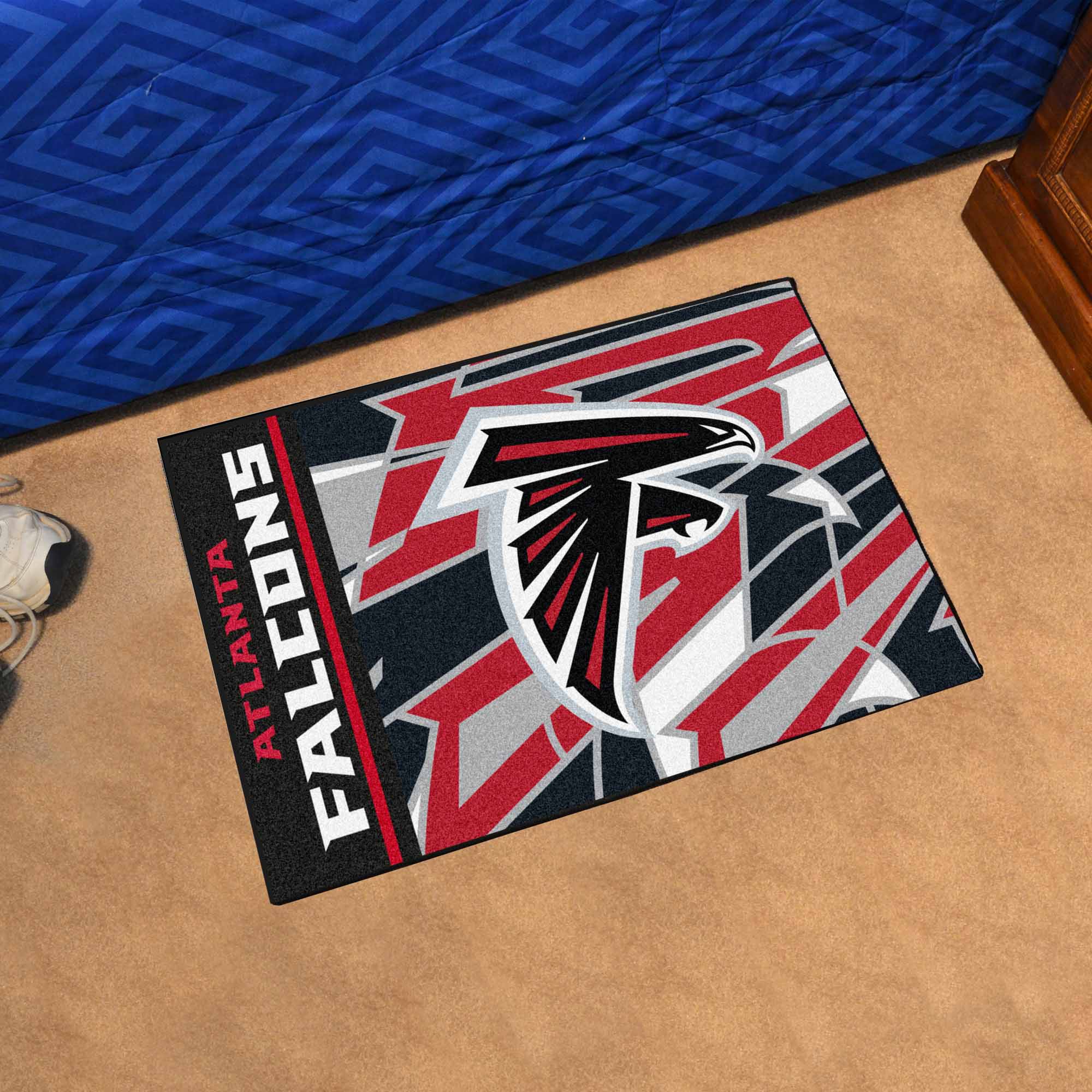 Atlanta Falcons Starter Mat XFIT Design - 19in x 30in Accent Rug - Atlanta Falcons