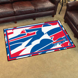 Buffalo Bills 4ft. x 6ft. Plush Area Rug XFIT Design