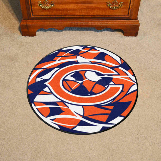 Chicago Bears Roundel Rug - 27in. Diameter XFIT Design - Chicago Bears