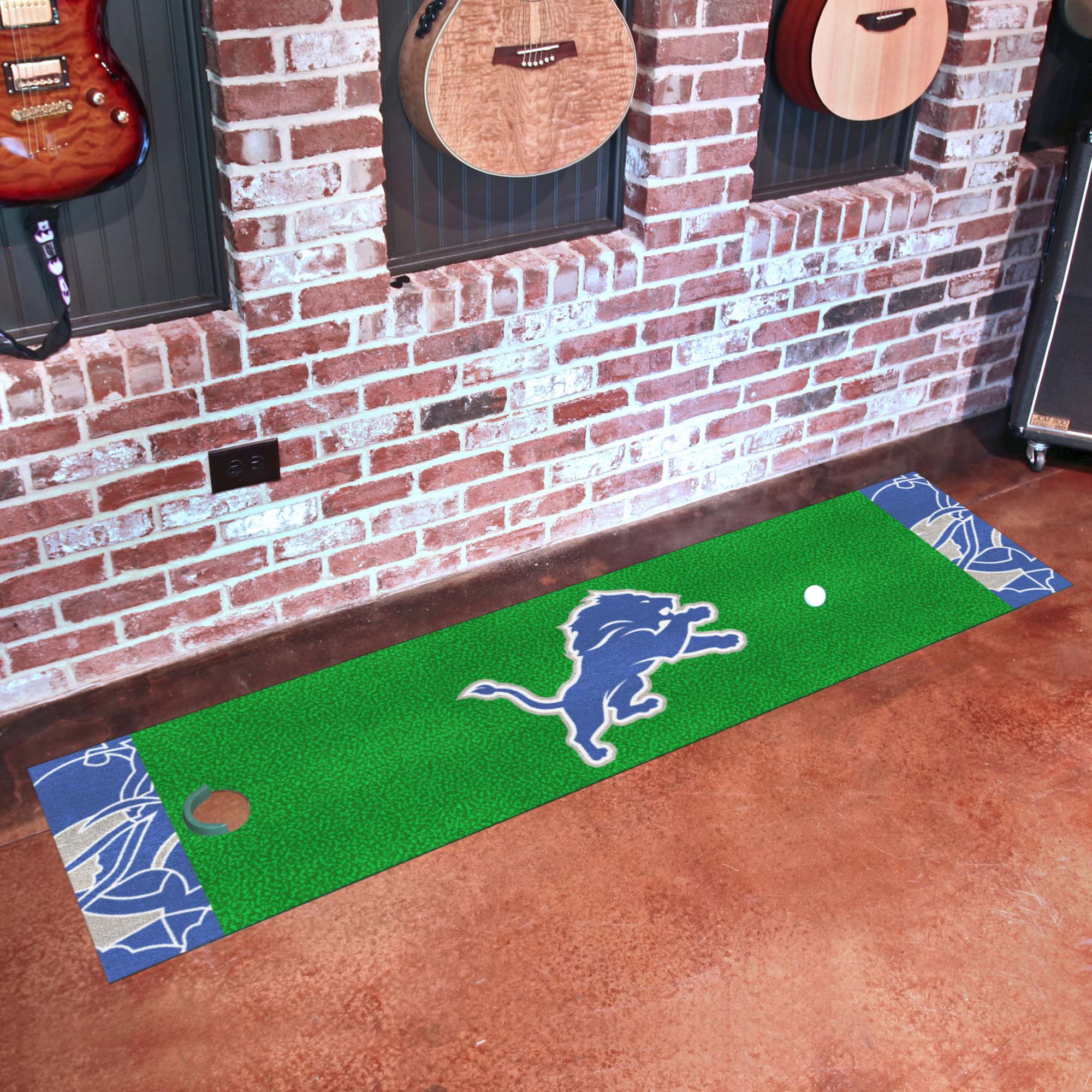 Detroit Lions Putting Green Mat - 1.5ft. x 6ft.