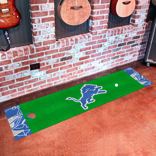 Detroit Lions Putting Green Mat - 1.5ft. x 6ft.