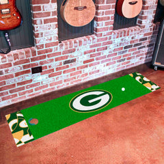 Green Bay Packers Putting Green Mat - 1.5ft. x 6ft. - Green Bay Packers