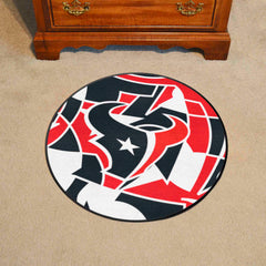 Houston Texans Roundel Rug - 27in. Diameter XFIT Design