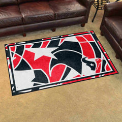 Houston Texans 4ft. x 6ft. Plush Area Rug XFIT Design - Houston Texans